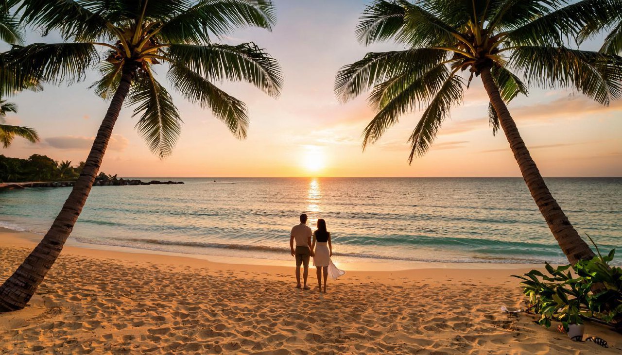 Ракушки на рассвете